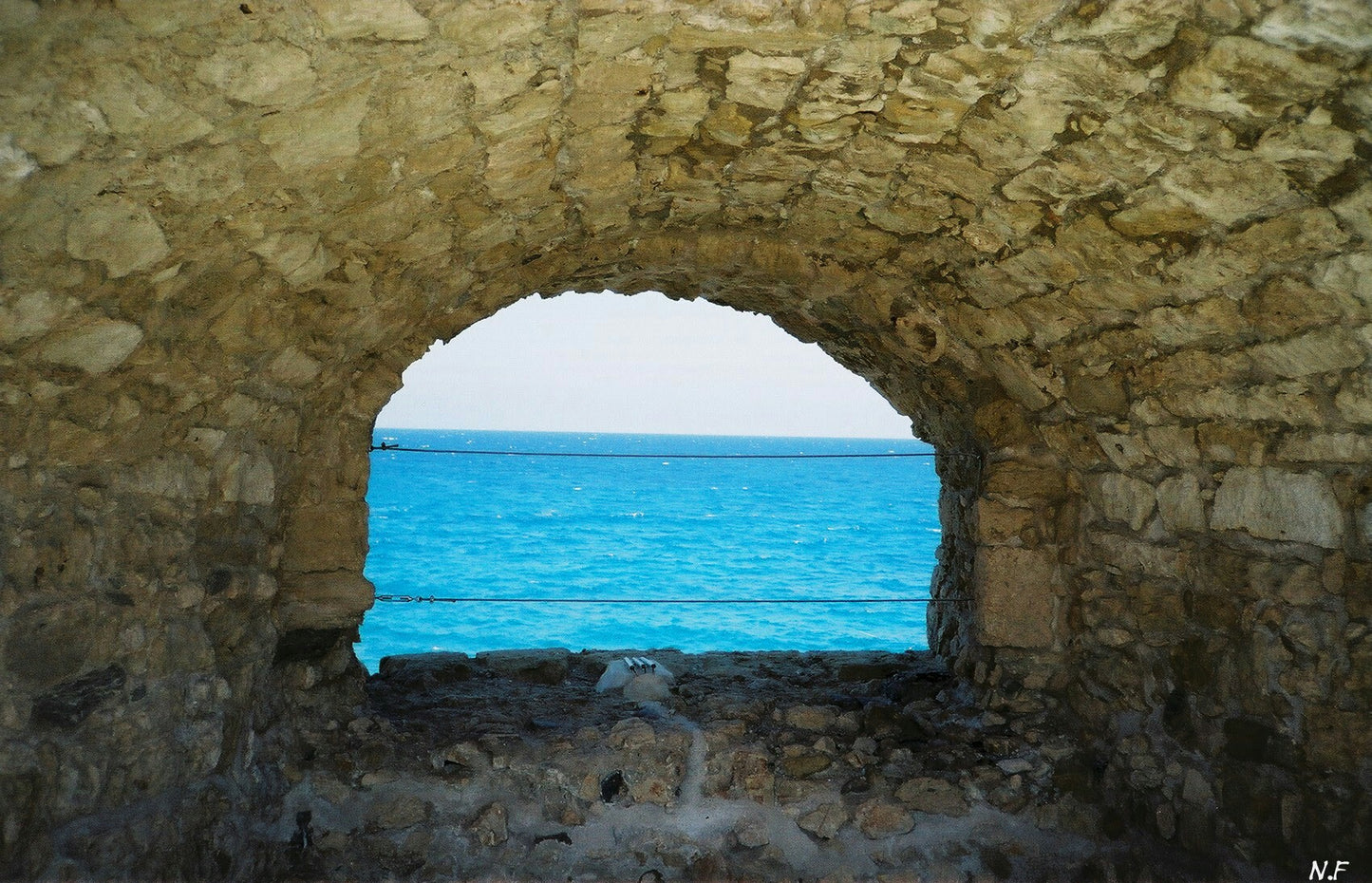 Canon Sure Shot EX Sea View Result By Nikos Frantzeskakis - 35mm Film Camera